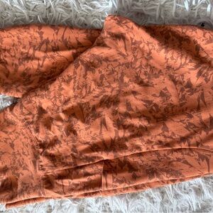 REI Cooperative Orange Patterned Pants